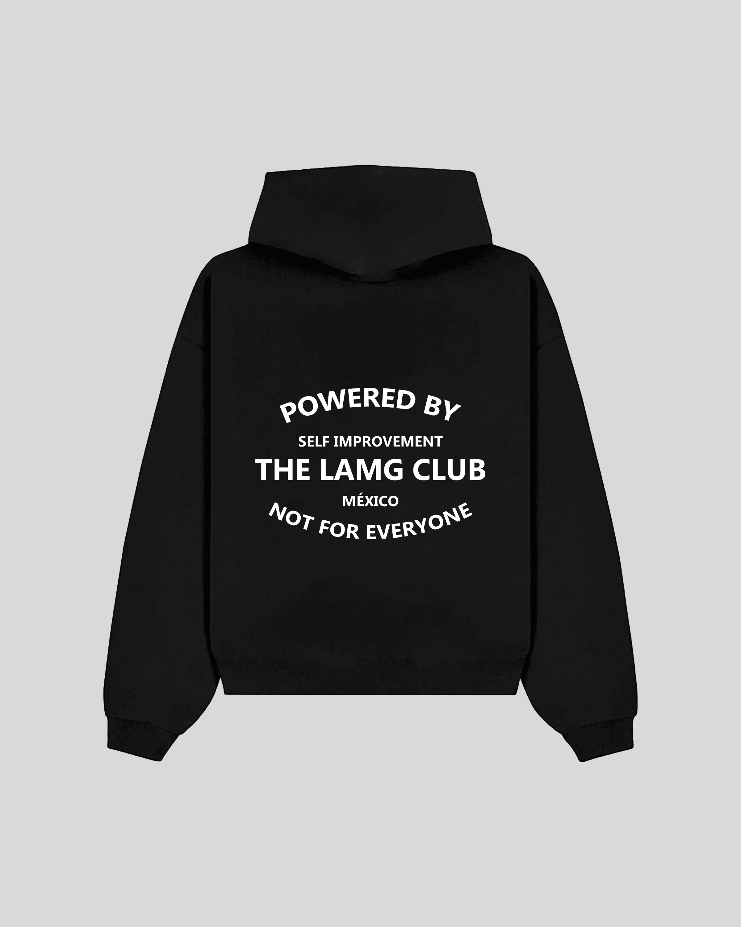 ESSENTIALS BLACK HOODIE